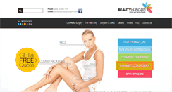 Desktop Screenshot of beautyhungary.com